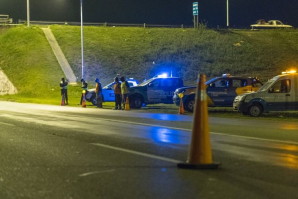 Presencia policial y operativos en accesos a Mercedes