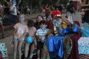 Los Reyes Magos llenaron de sonrisas y magia a Suipacha