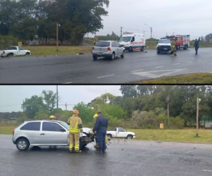 Choque con heridos en la Autovía 6