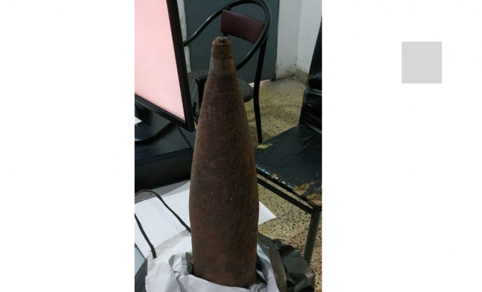 Detonaron un proyectil de cañón y tembló todo