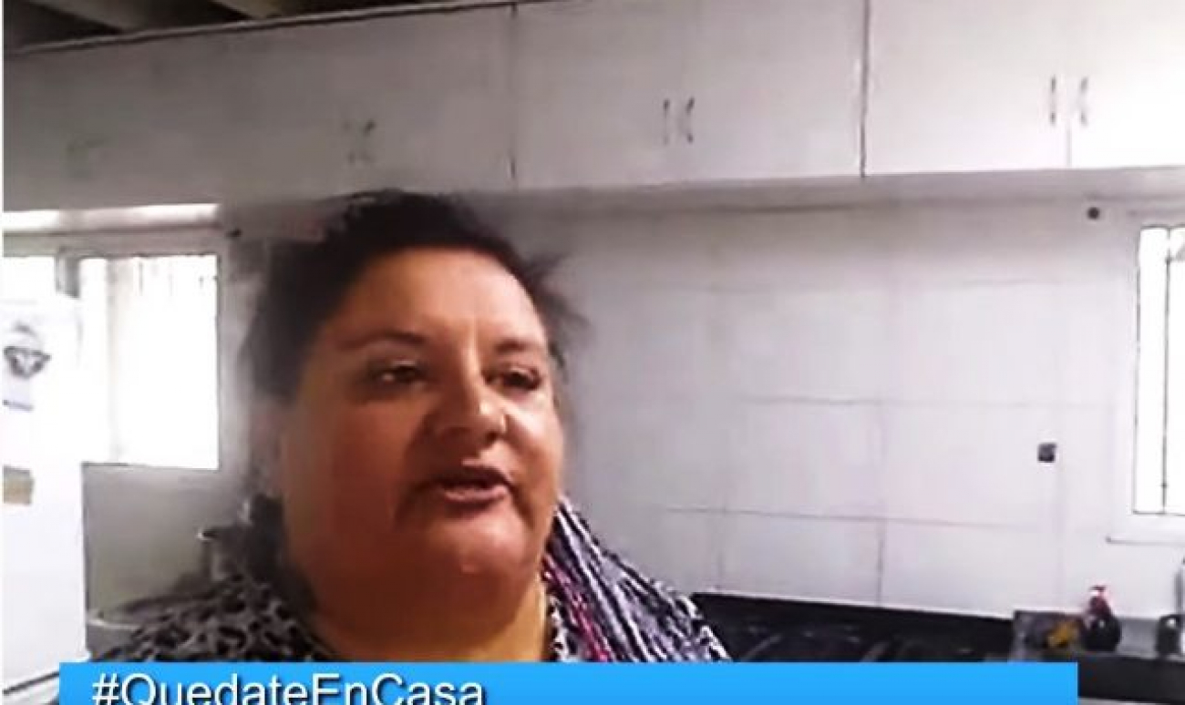 Dolor por la muerte de la referente barrial "Tati" De la Cruz