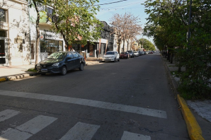 Luján: Se sumarán lugares de estacionamiento a 45° en el centro de la ciudad