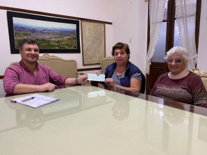Giles: la Municipalidad entregó subsidios a instituciones locales