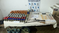 Armas, drogas y dinero fue el saldo de varios allanamientos en Luján