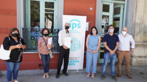 Ustarroz recibió a Marina Moretti la flamante presidenta del IPS