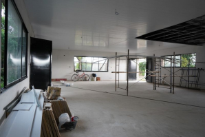 Avanzan las obras en la Escuela Municipal Los Caranchos