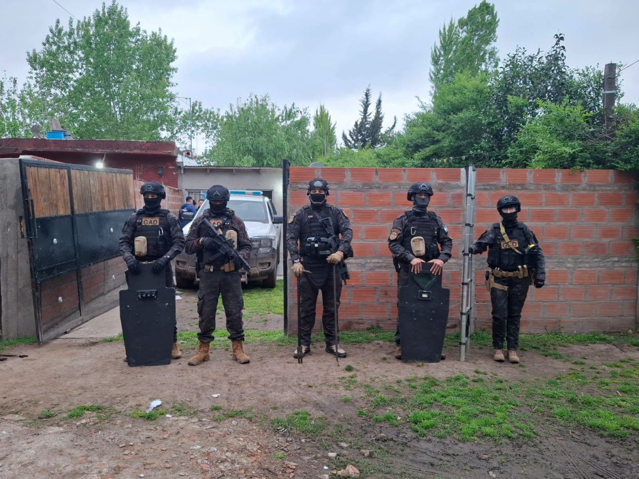 General Rodríguez: Desbaratan red criminal en los barrios Vista Linda, Parque Granaderos y Raffo con ocho detenidos