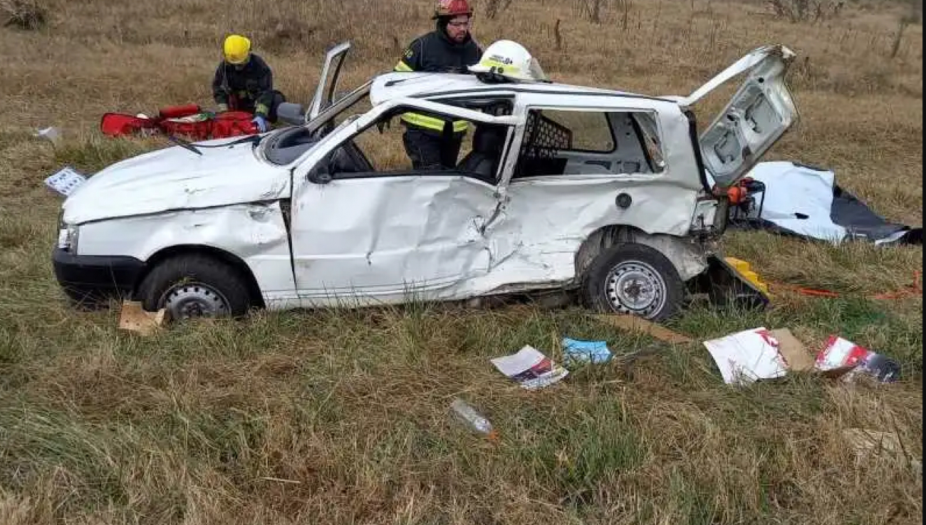 Violenta colisión en Ruta 5 con heridos