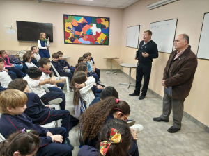Preparan a alumnos lujanenses para la Promesa de Lealtad a la Bandera