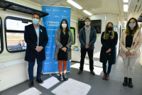 Municipio firma convenio con Trenes Argentinos por obras en la estación del Sarmiento