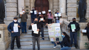 MUNICIPALES EN MOVIMIENTO: "HAY PLATA PARA CONTRATAR COOPERATIVAS PERO NO PARA LOS TRABAJADORES"