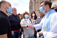 PATRICIA BULLRICH VISITÓ LUJÁN