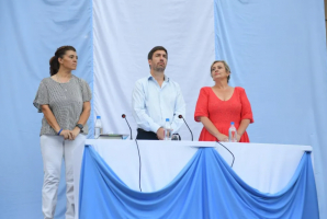 Ustarroz asumió su nuevo mandato como intendente “Los logro son del un pueblo unido que trabaja”