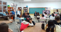 Jornada de lectura en la Escuela Primaria N° 1 de Suipacha