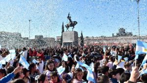Una jornada inolvidable para los alumnos de 4° grado en honor a la enseña patria