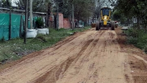 GENERAL RODRÍGUEZ: CONTINÚAN LAS TAREAS DE MEJORAMIENTO DE CALLES EN LOS BARRIOS
