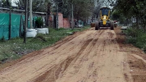 GENERAL RODRÍGUEZ: CONTINÚAN LAS TAREAS DE MEJORAMIENTO DE CALLES EN LOS BARRIOS