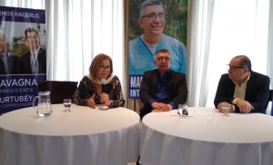 MUSSO JUNTO A CAMAÑO EN LUJÁN :&quot;NI CAMBIEMOS NI KIRCHNERISMO, SOMOS LA OPCIÓN PERONISTA Y LUJANENSE&quot;