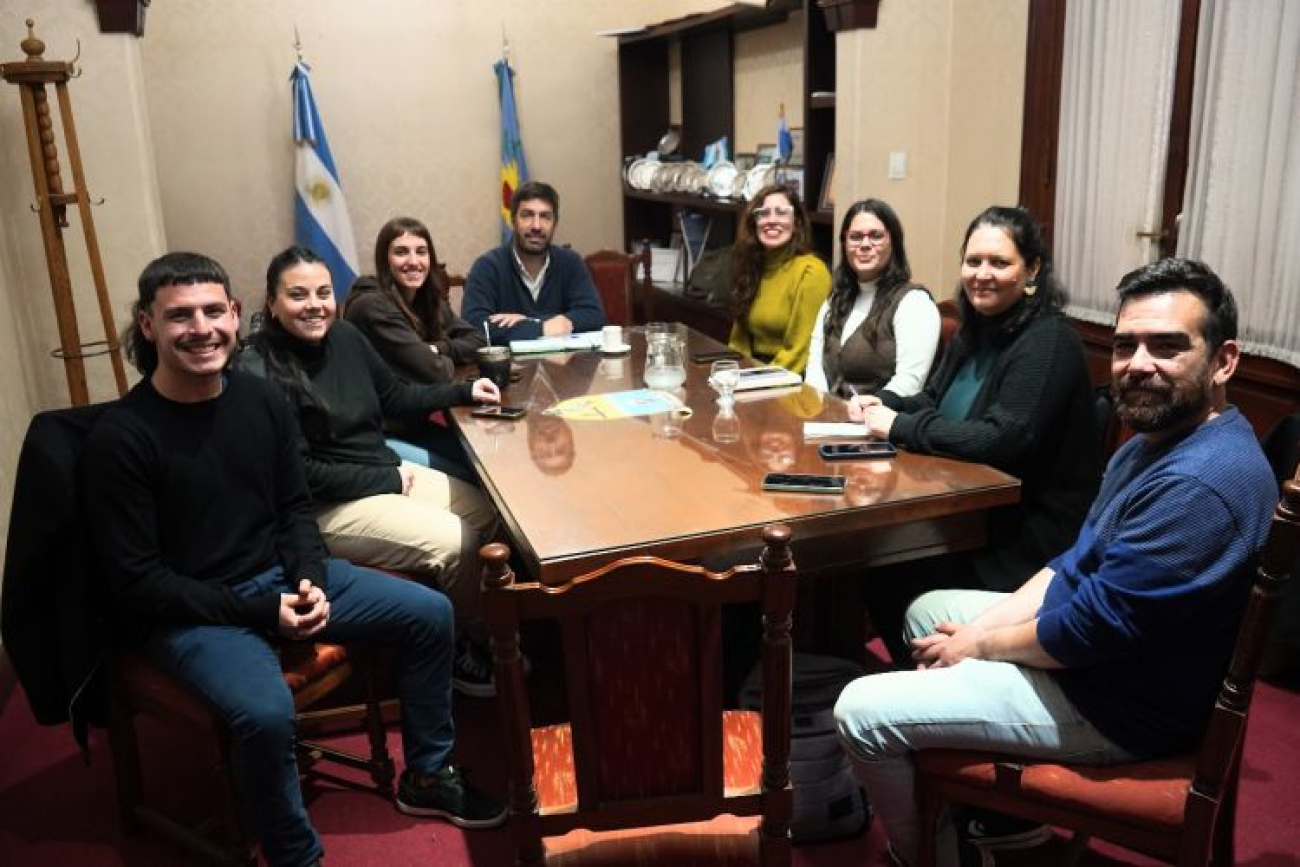 Mercedes: Ustarroz recibió a funcionarias provinciales para continuar potenciando el Programa Envión